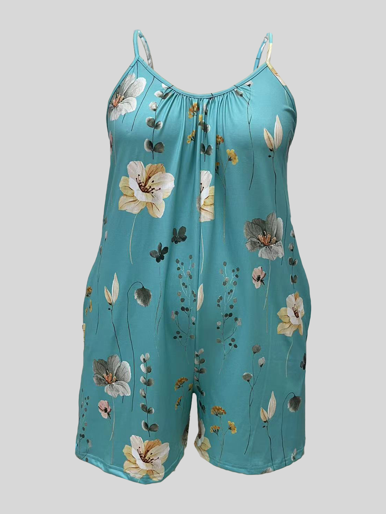 Tutina con pagliaccetto Cami c - Romper Floral Print recensione e prezzo