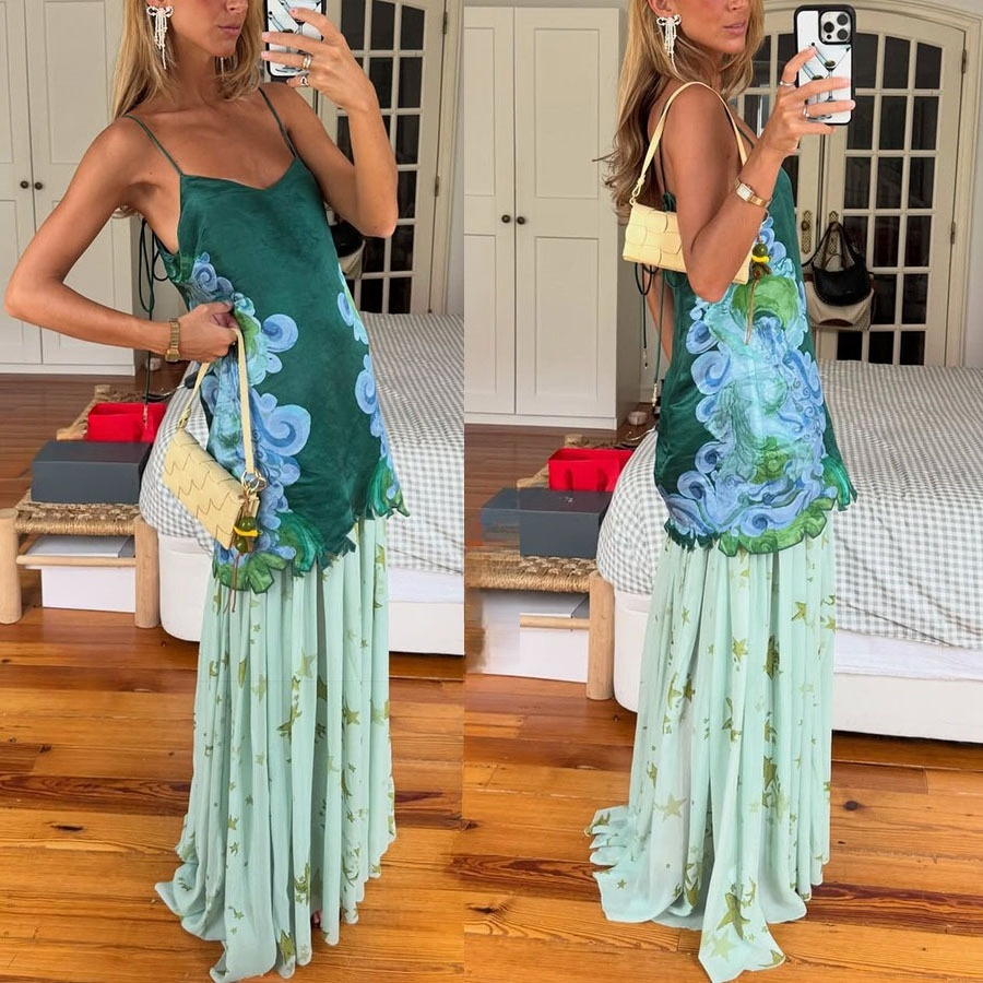 Completo gonna due pezzi da do - Midi Skirt Floral recensione e prezzo
