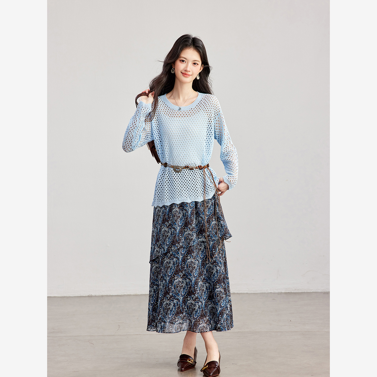 VIMLY Completo Due Pezzi da Do - Midi Skirt Floral recensione e prezzo