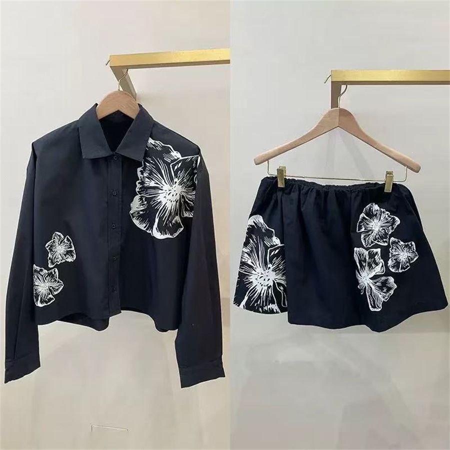 Set romantico con camicia bian - Romper Floral Print recensione e prezzo