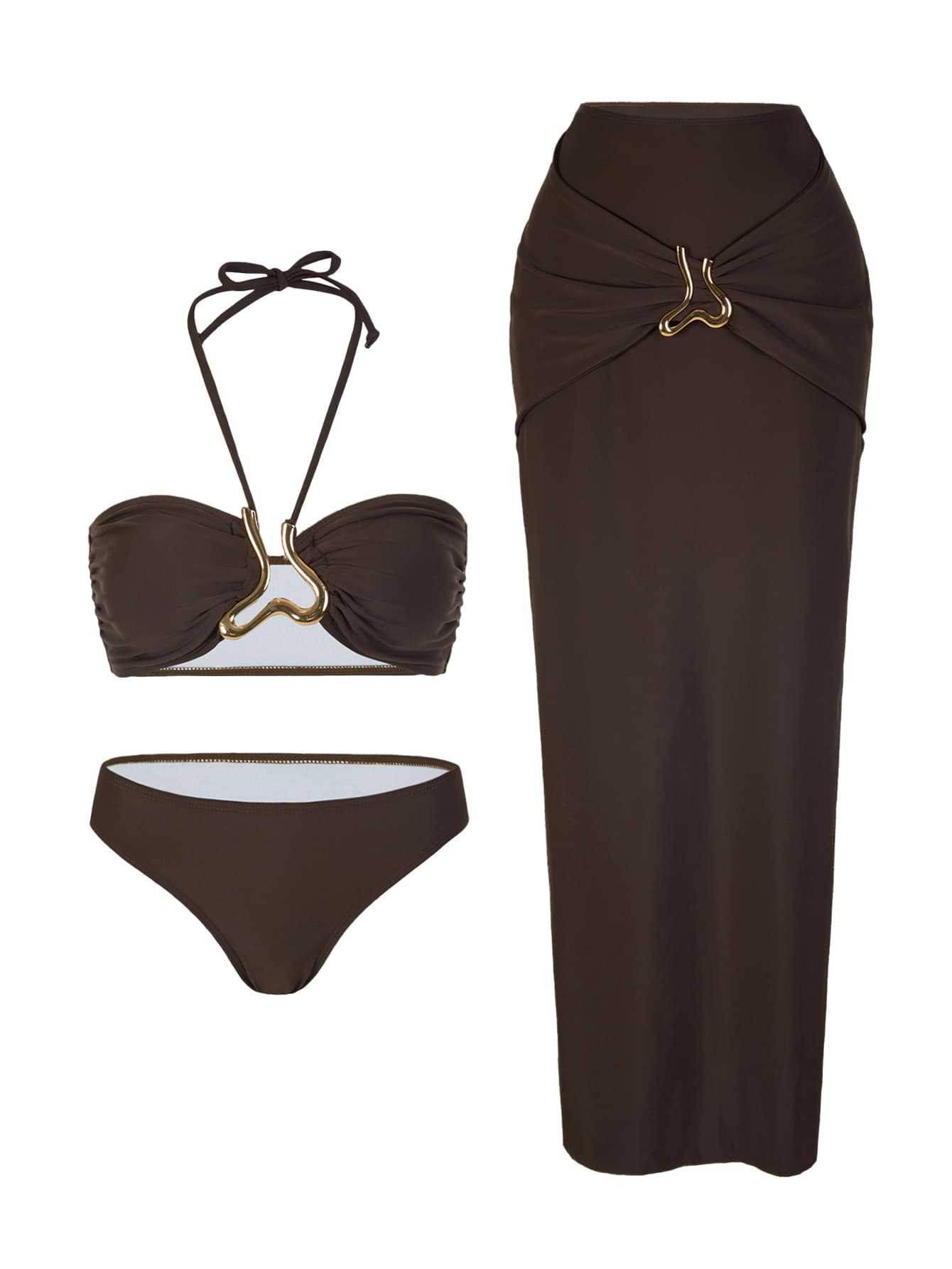 Costume da bagno due pezzi da  - Swimsuit Bikini Ruched recensione e prezzo