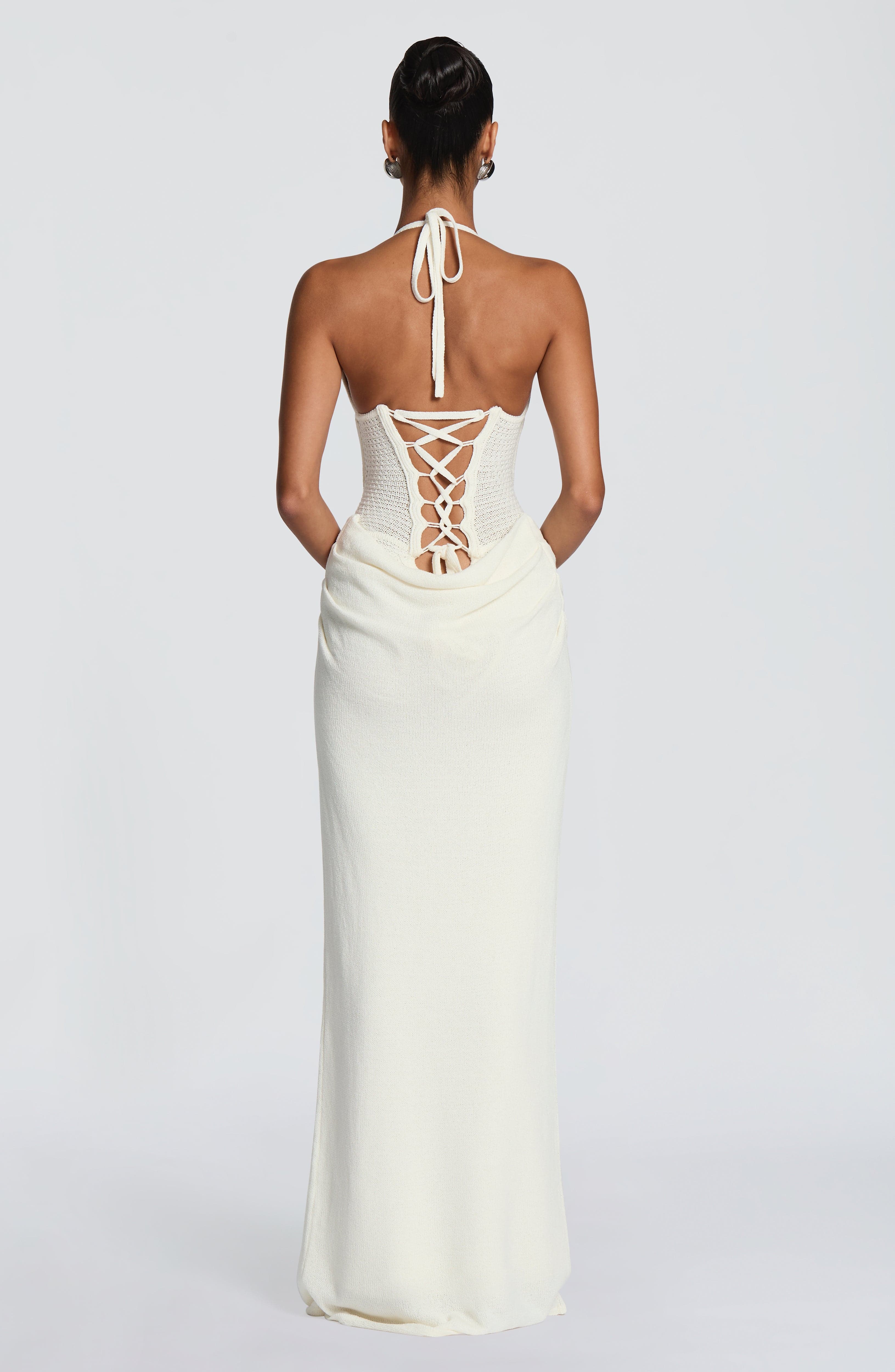 Abito lungo in maglia stile bo - Maxi Dress Halter recensione e prezzo