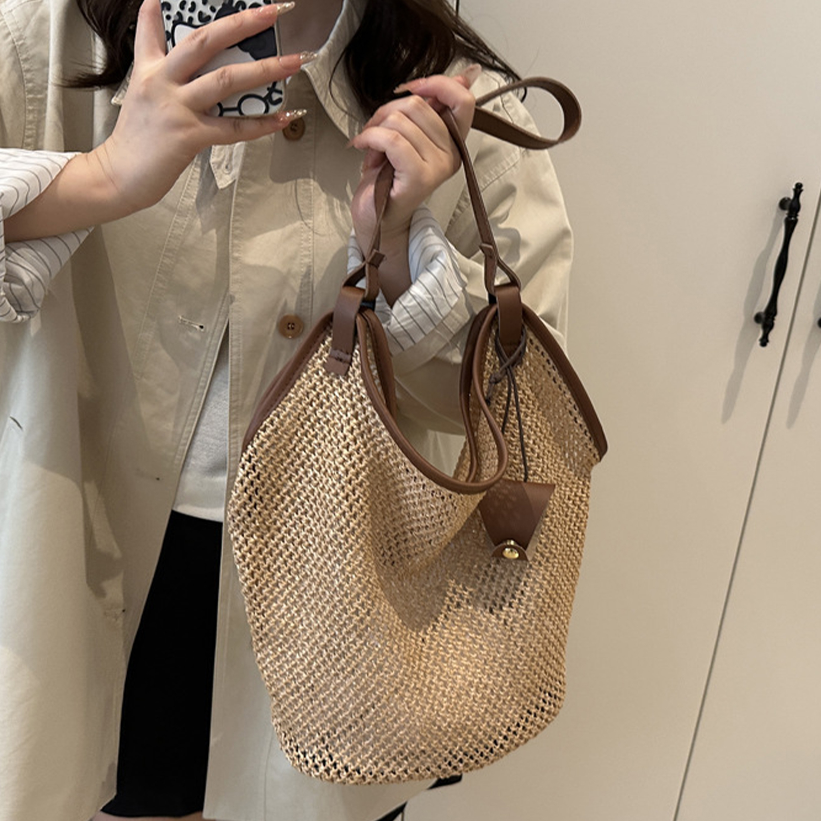 Borsa a Spalla da Spiaggia in  - Tote Bag Beach recensione e prezzo